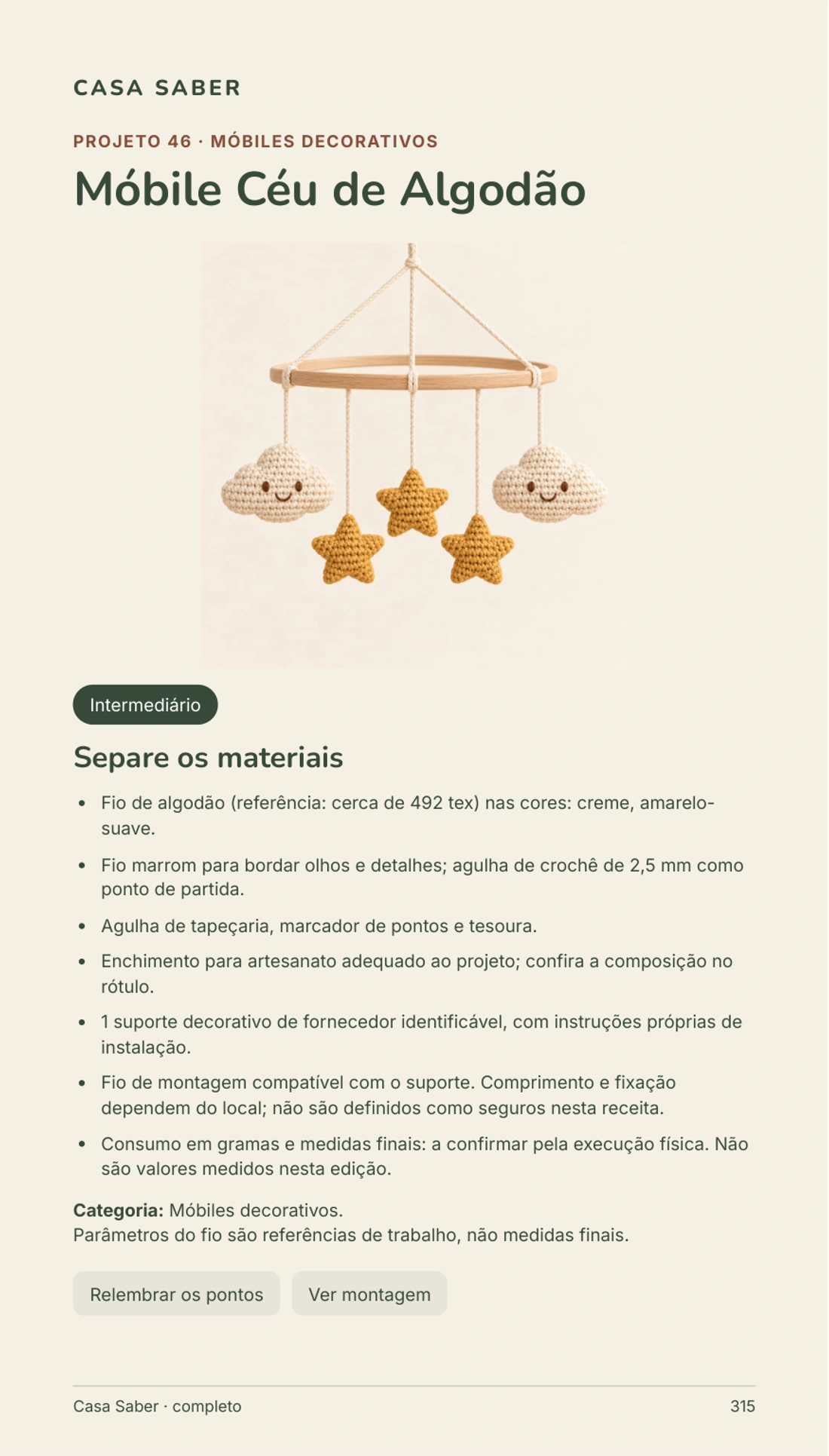 Página real: Um móbile por dentro